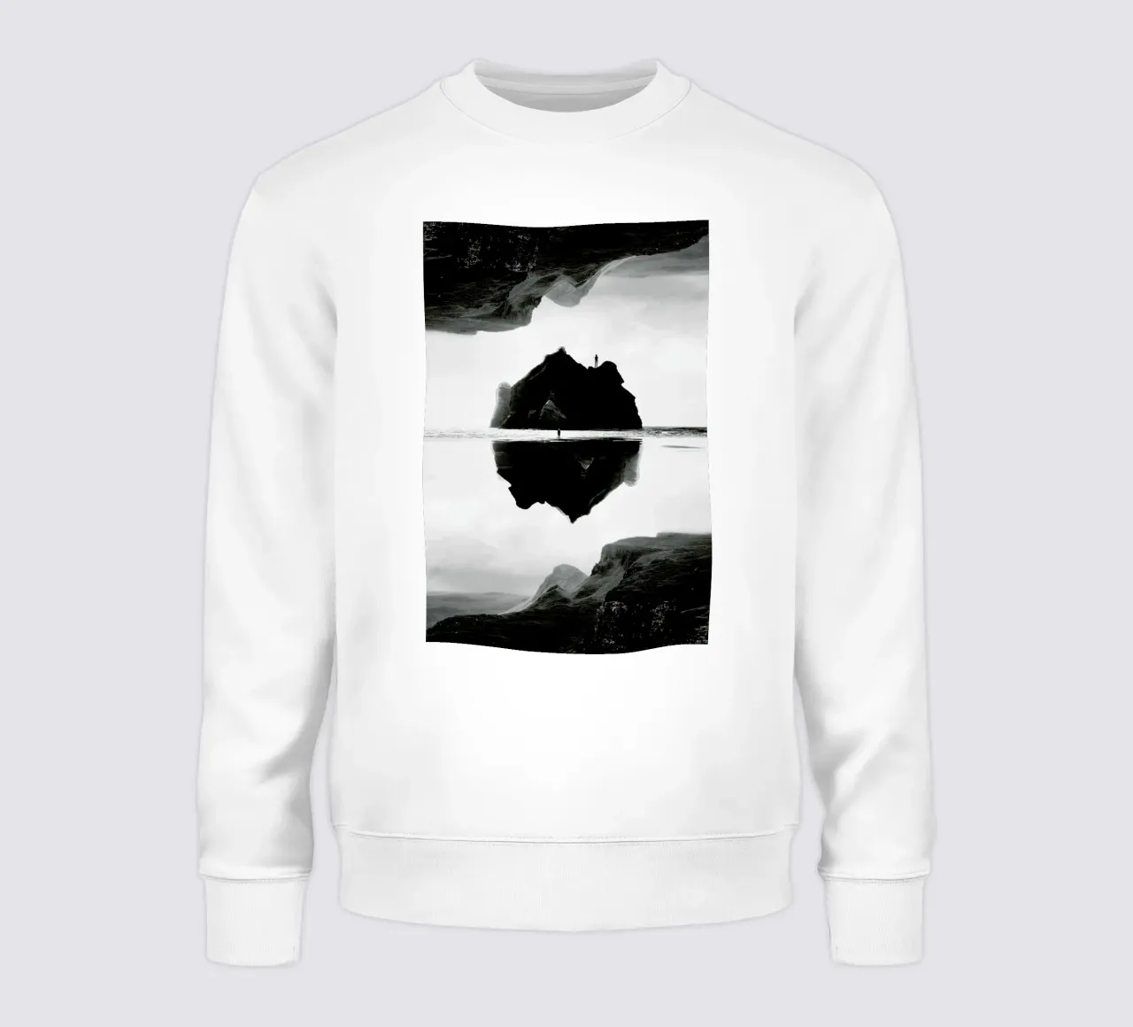 Black Isolation Island felpa da Stoian Hitrov