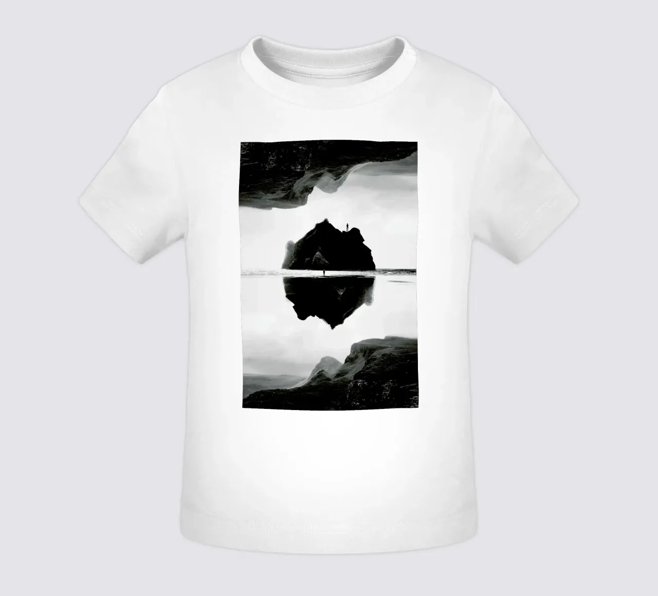 Black Isolation Island maglietta neonato da Stoian Hitrov