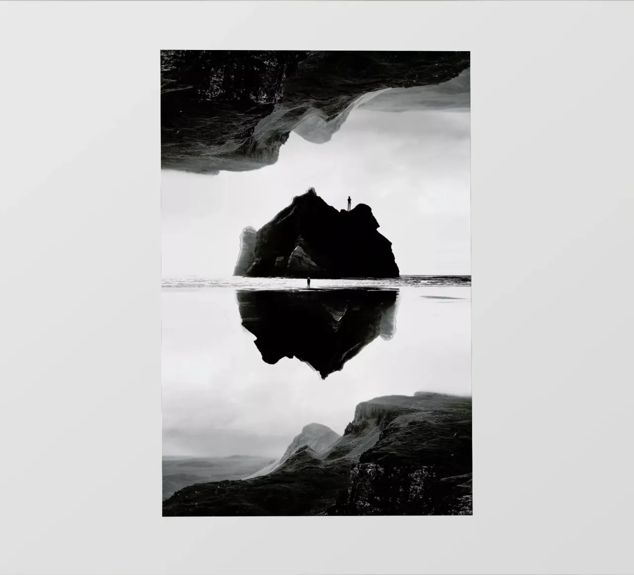 Black Isolation Island pellicola backlit da Stoian Hitrov