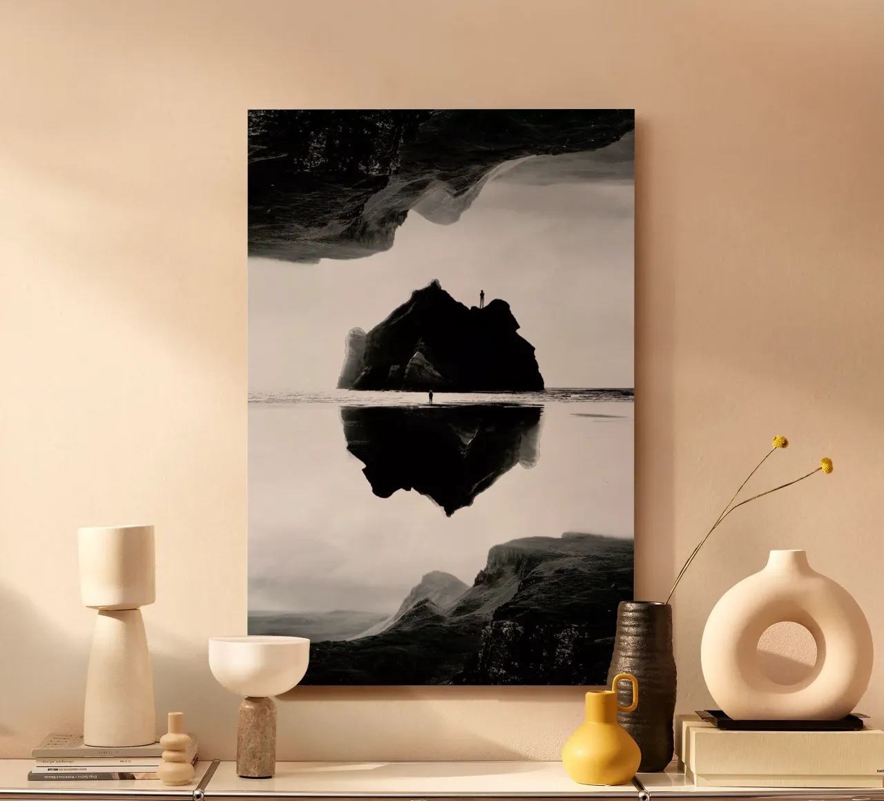 Black Isolation Island alluminio dibond da Stoian Hitrov