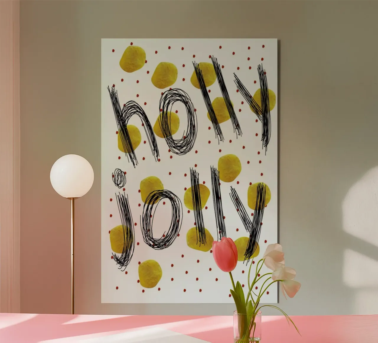 Holly Jolly alluminio dibond da Froilein Juno