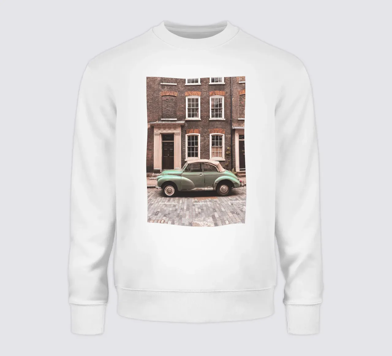 Londra, Inghilterra I Auto d'epoca retrò felpa da Julie Travel Photography