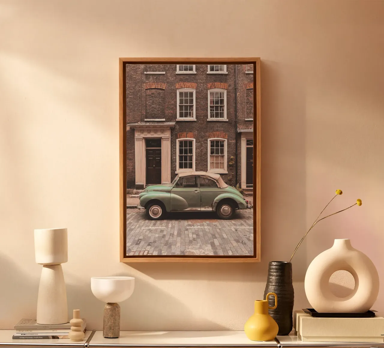 Londra, Inghilterra I Auto d'epoca retrò tela da Julie Travel Photography