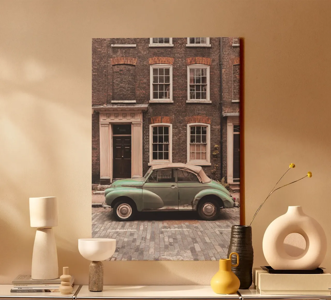 Londra, Inghilterra I Auto d'epoca retrò tela da Julie Travel Photography