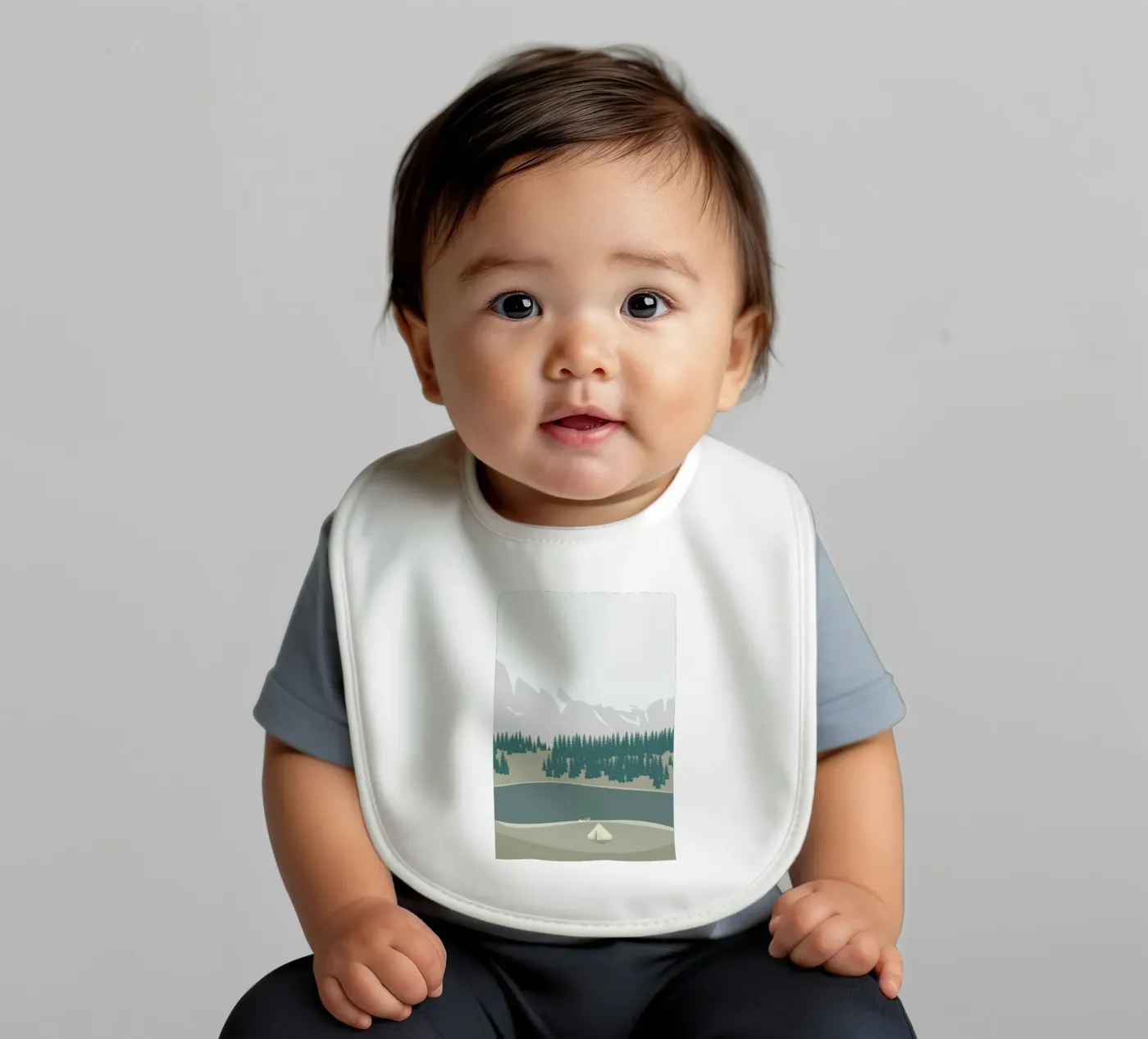 Lejr baby bib by Swen Swensøn