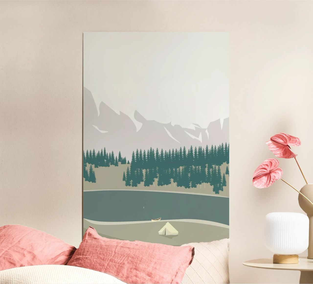 Lejr Poster von Swen Swensøn