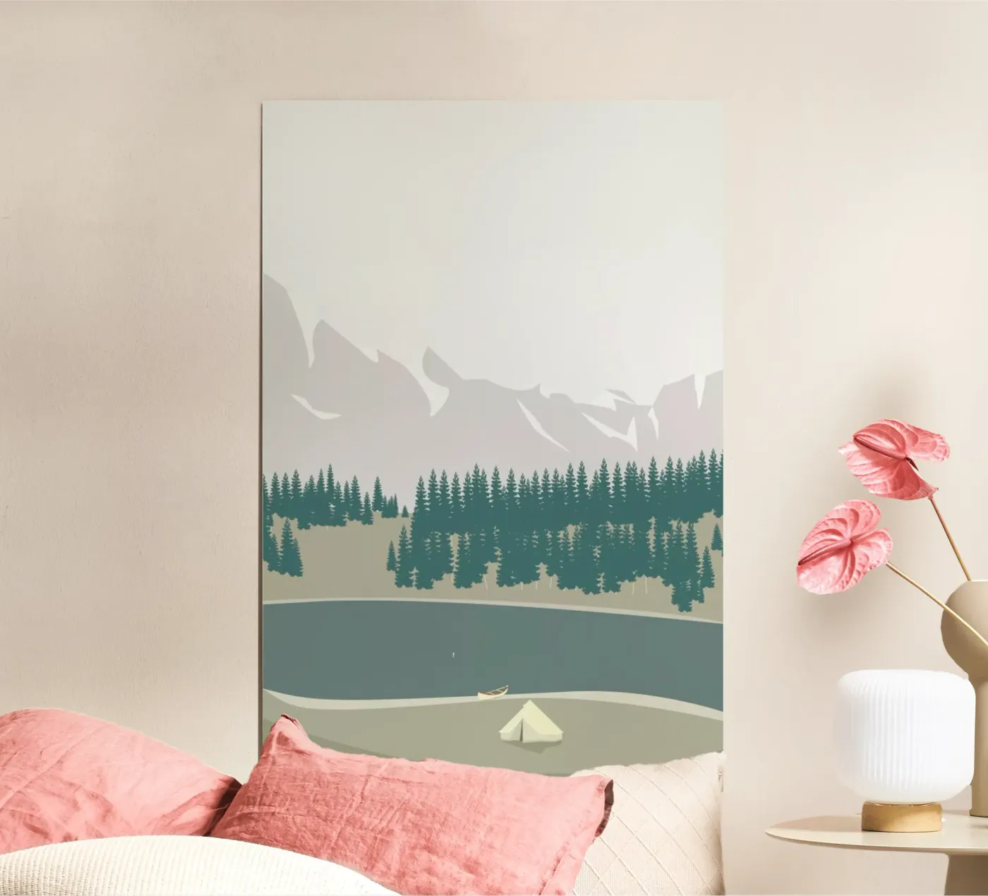 Lejr Poster von Swen Swensøn