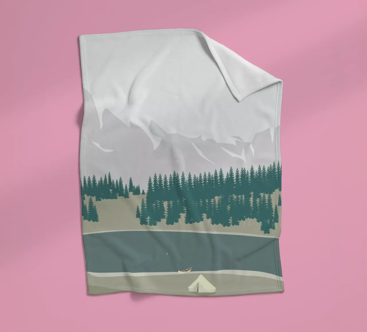 Lejr Fleecedecke von Swen Swensøn
