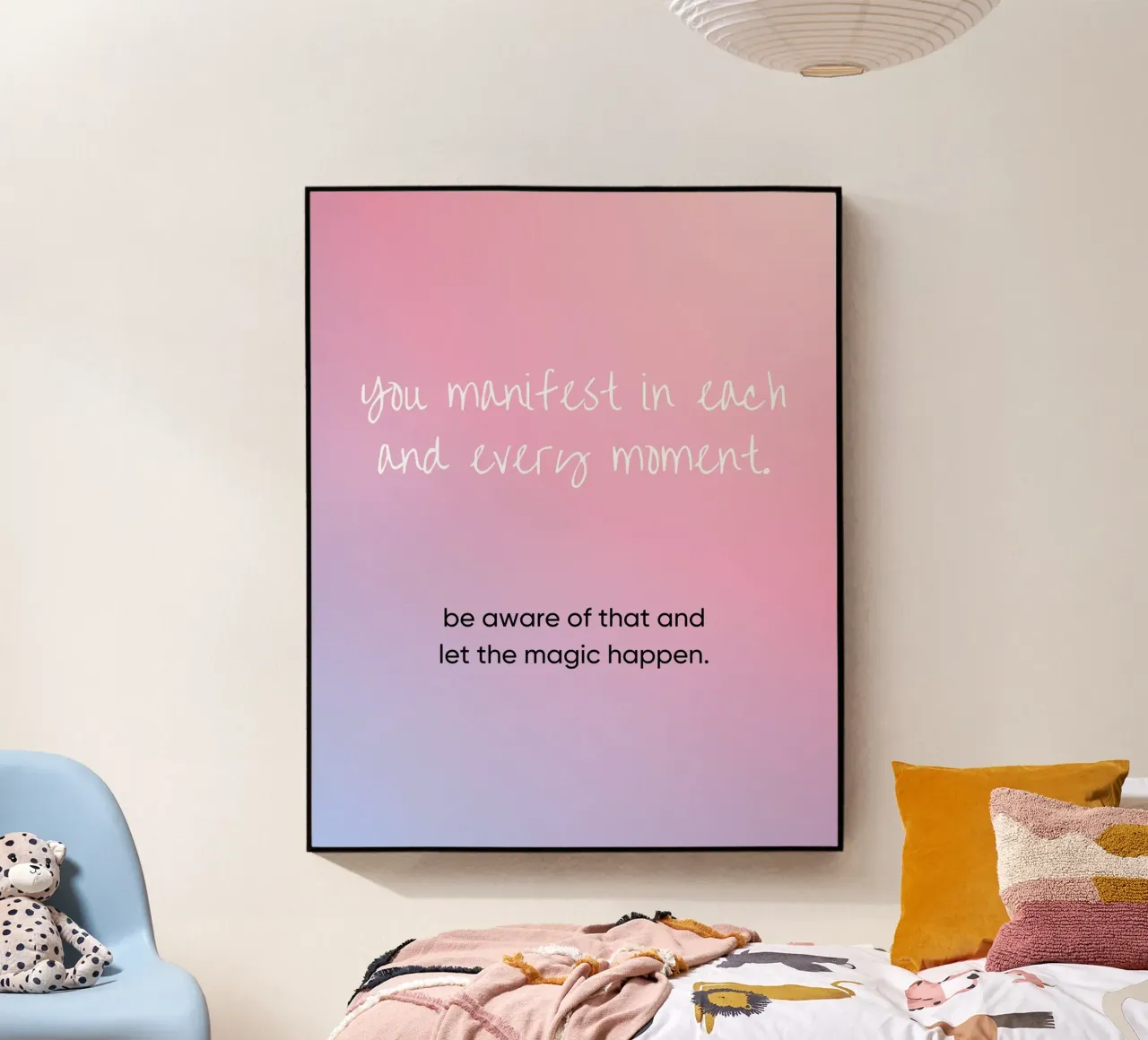 manifesting plexiglass da Ambition Wall