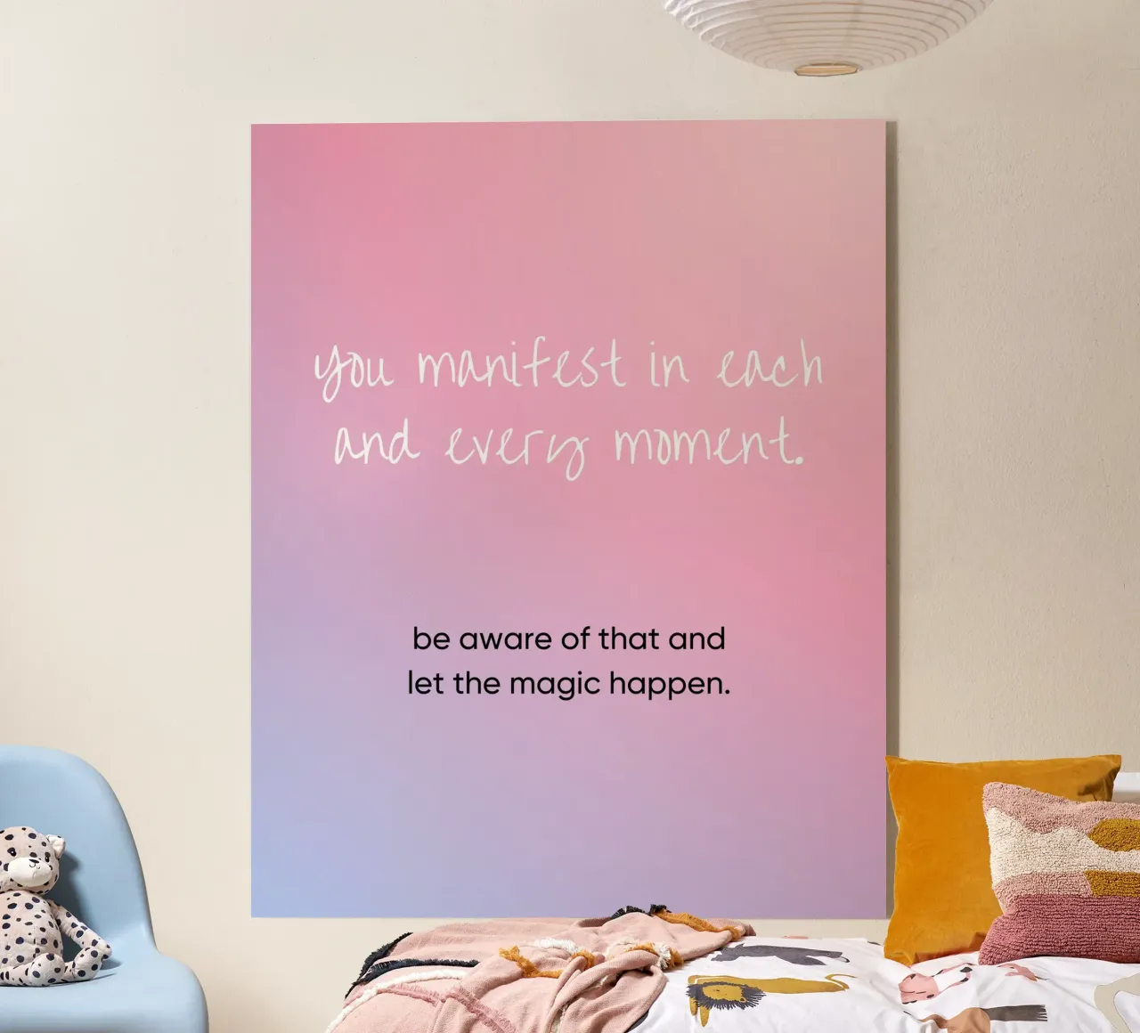 manifesting plexiglass da Ambition Wall