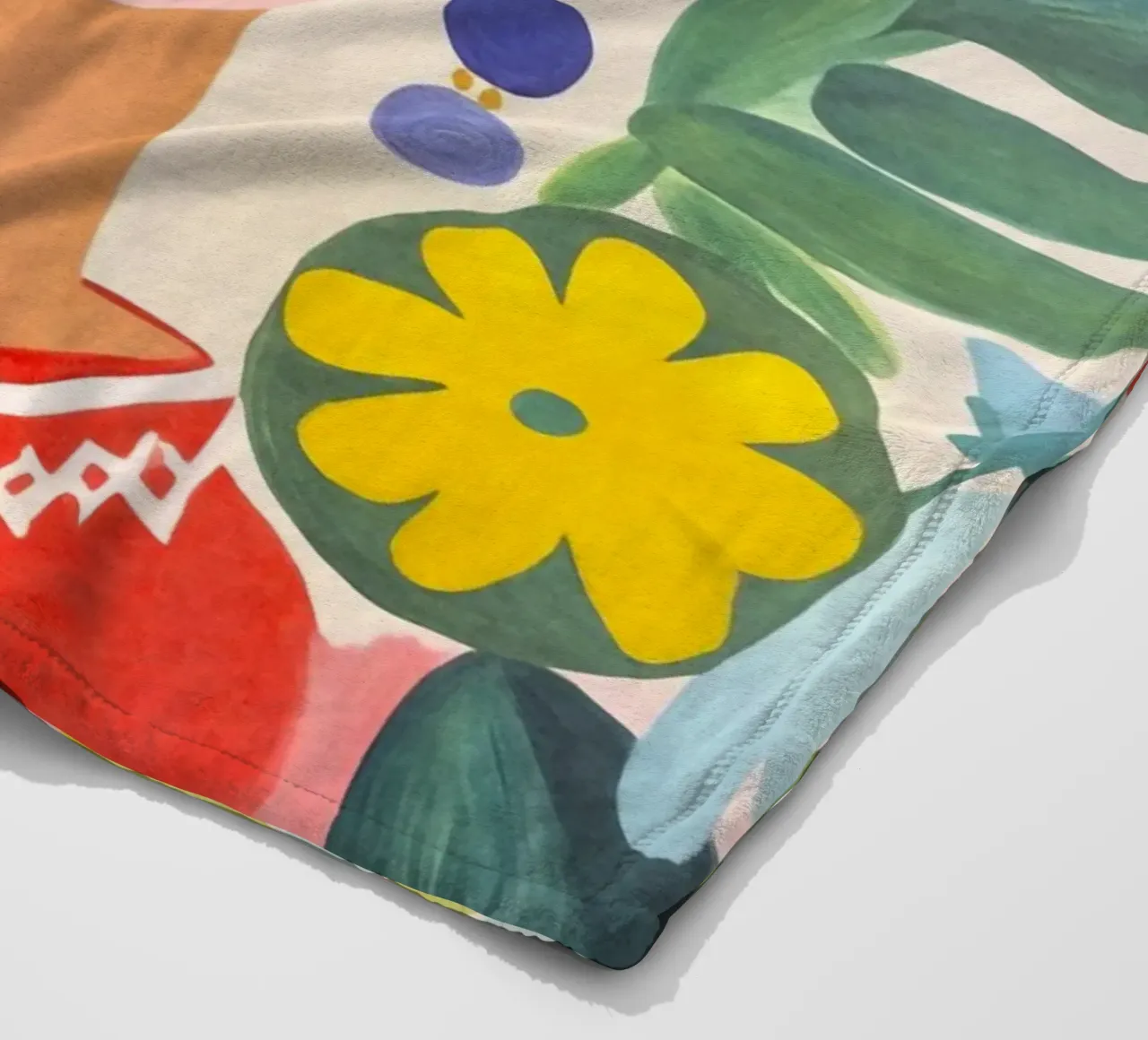Ragazza messicana coperta in pile da Andrea Haase Modern Home