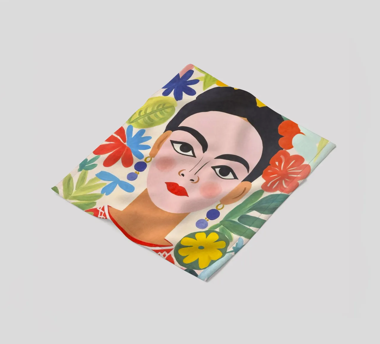 Ragazza messicana coperta in pile da Andrea Haase Modern Home