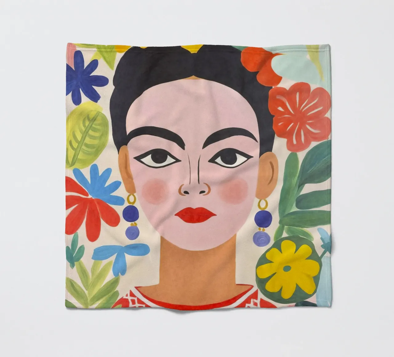 Ragazza messicana coperta in pile da Andrea Haase Modern Home