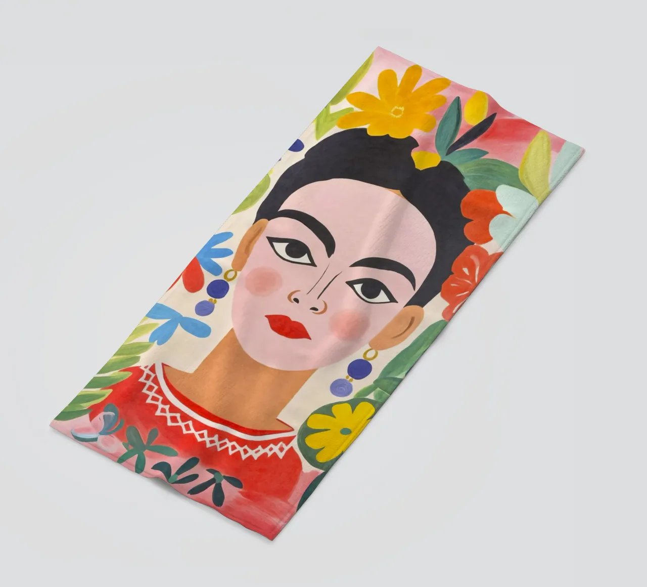 Ragazza messicana telo mare da Andrea Haase Modern Home