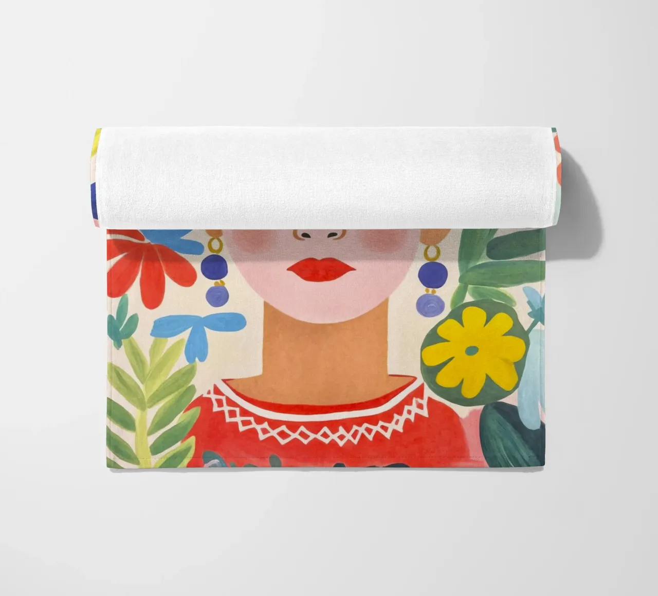 Ragazza messicana telo mare da Andrea Haase Modern Home