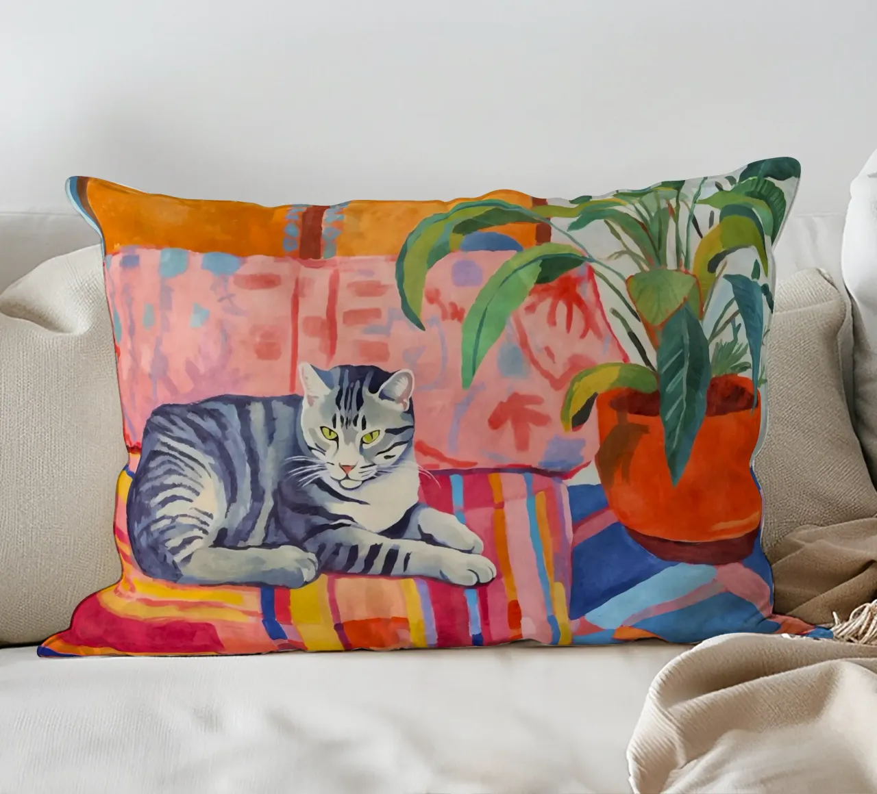 Casa accogliente per gatti cuscino da Andrea Haase Modern Home