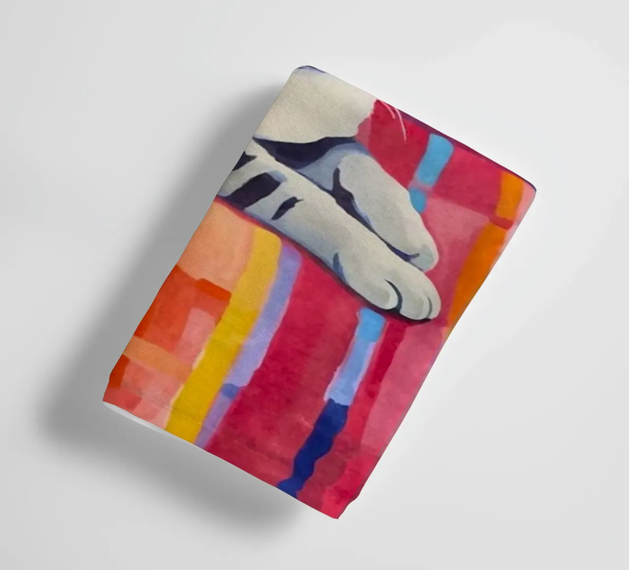 Cozy Cat Home towel by Andrea Haase Modern Home