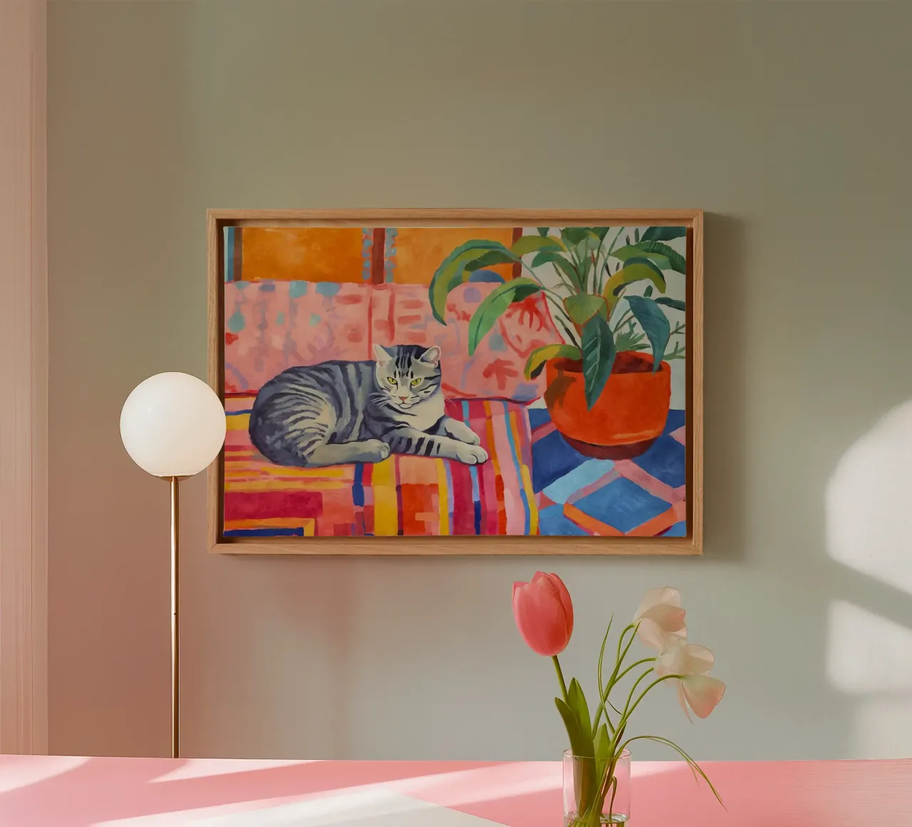 Casa accogliente per gatti tela da Andrea Haase Modern Home