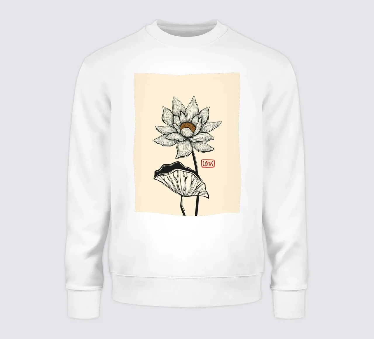 Elegant Lotus felpa da Indigo Rain