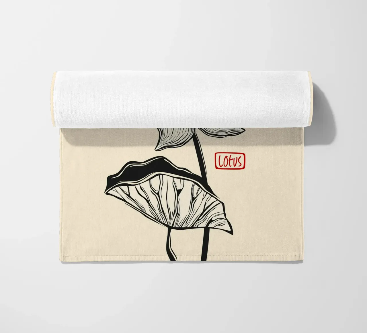Elegant Lotus telo mare da Indigo Rain