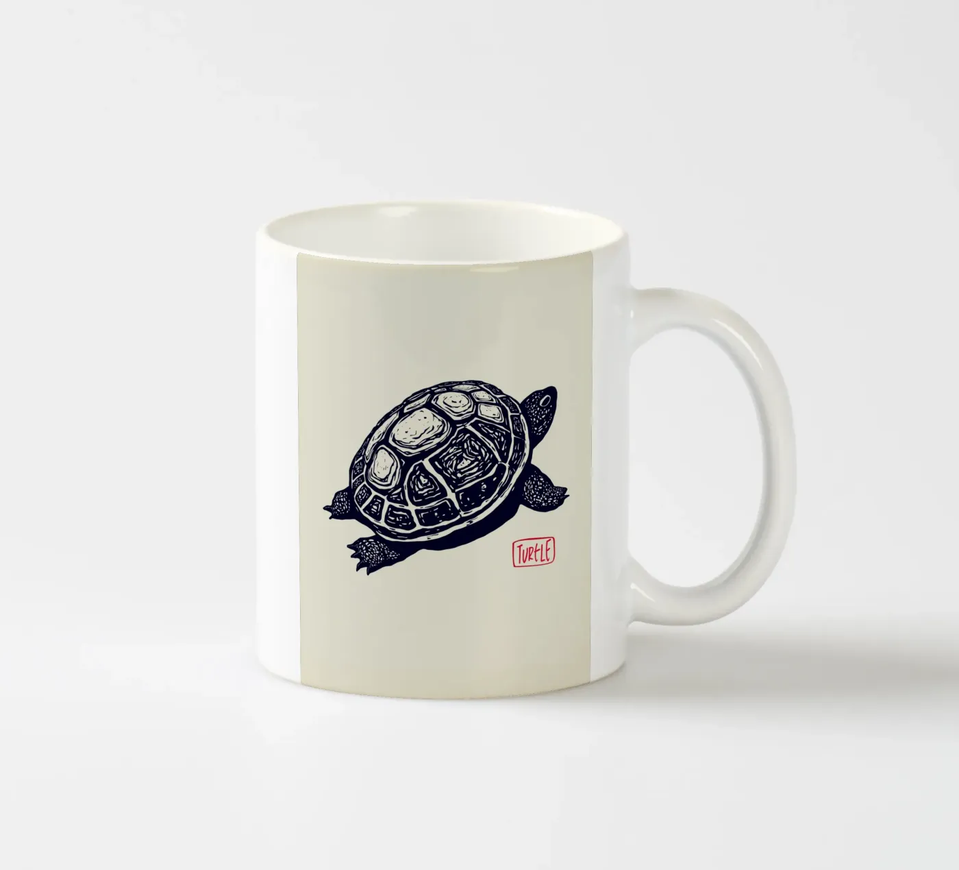 Timeless Turtle ceramic mug by Indigo Rain