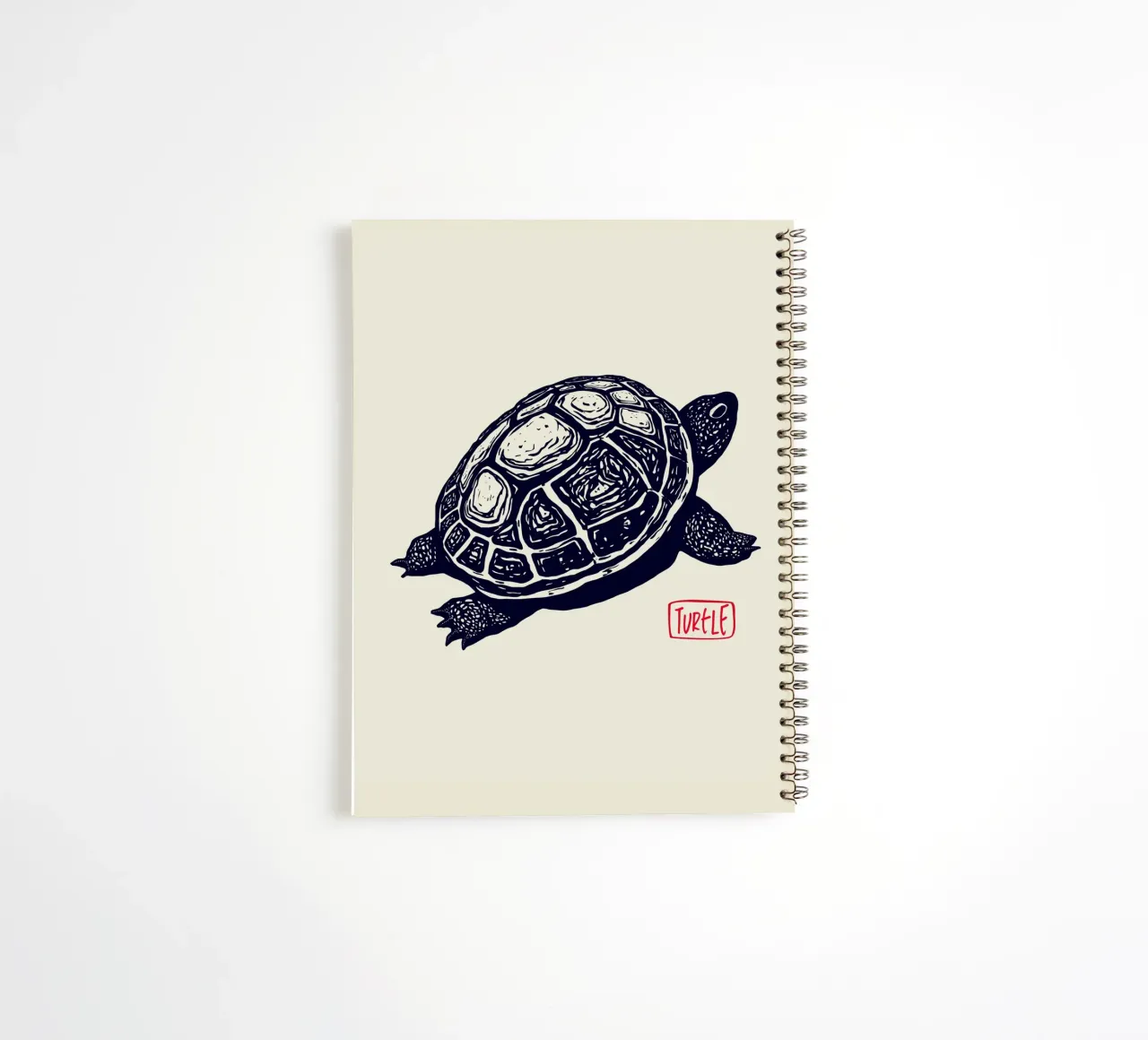 Timeless Turtle spiral notebook by Indigo Rain