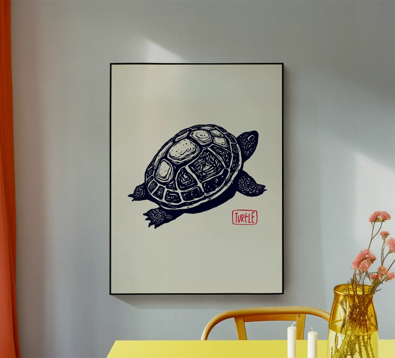 Timeless Turtle plexiglass da Indigo Rain