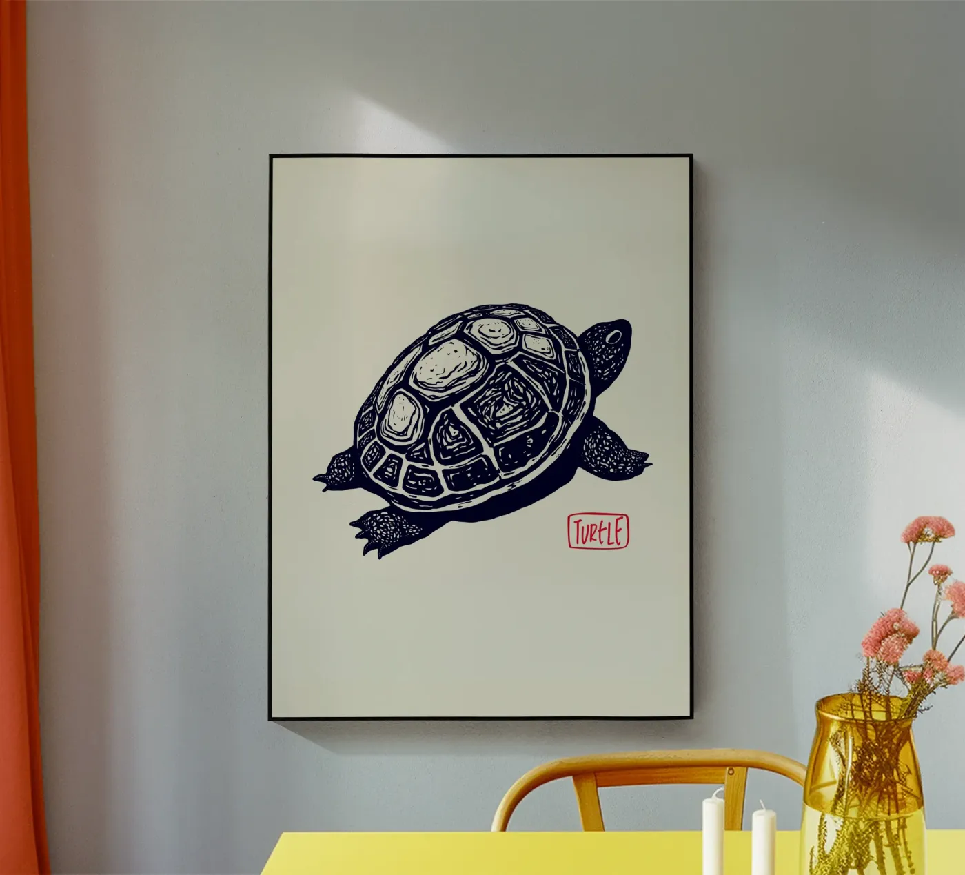 Timeless Turtle plexiglass da Indigo Rain