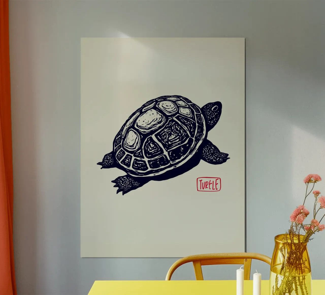 Timeless Turtle poster da Indigo Rain