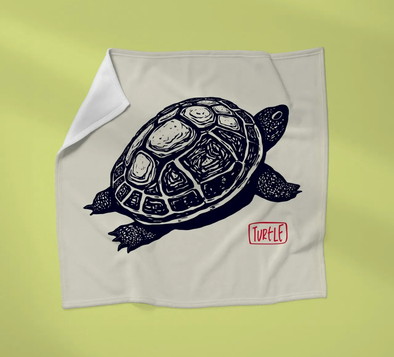 Timeless Turtle Fleecedecke von Indigo Rain