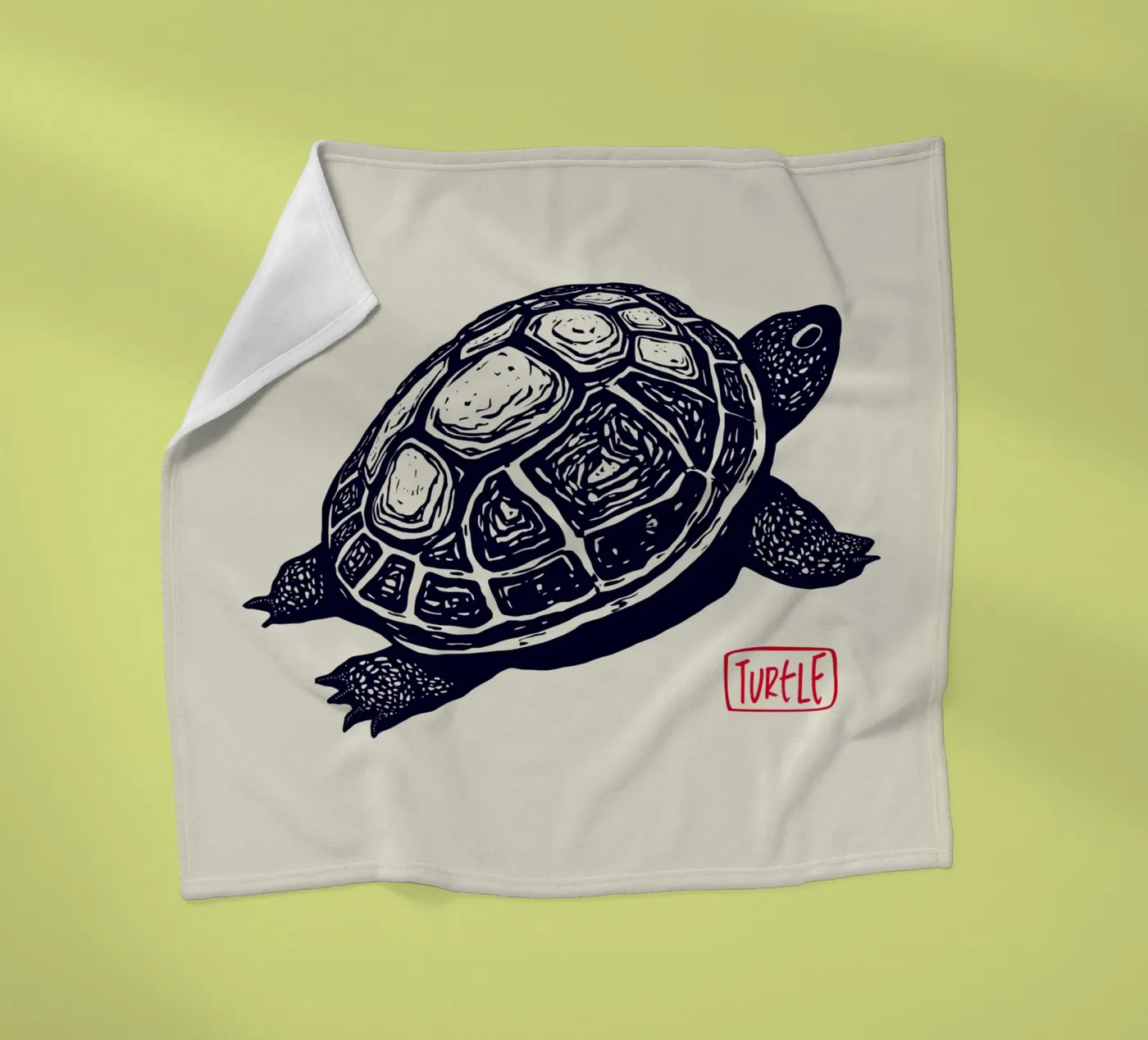 Timeless Turtle Fleecedecke von Indigo Rain