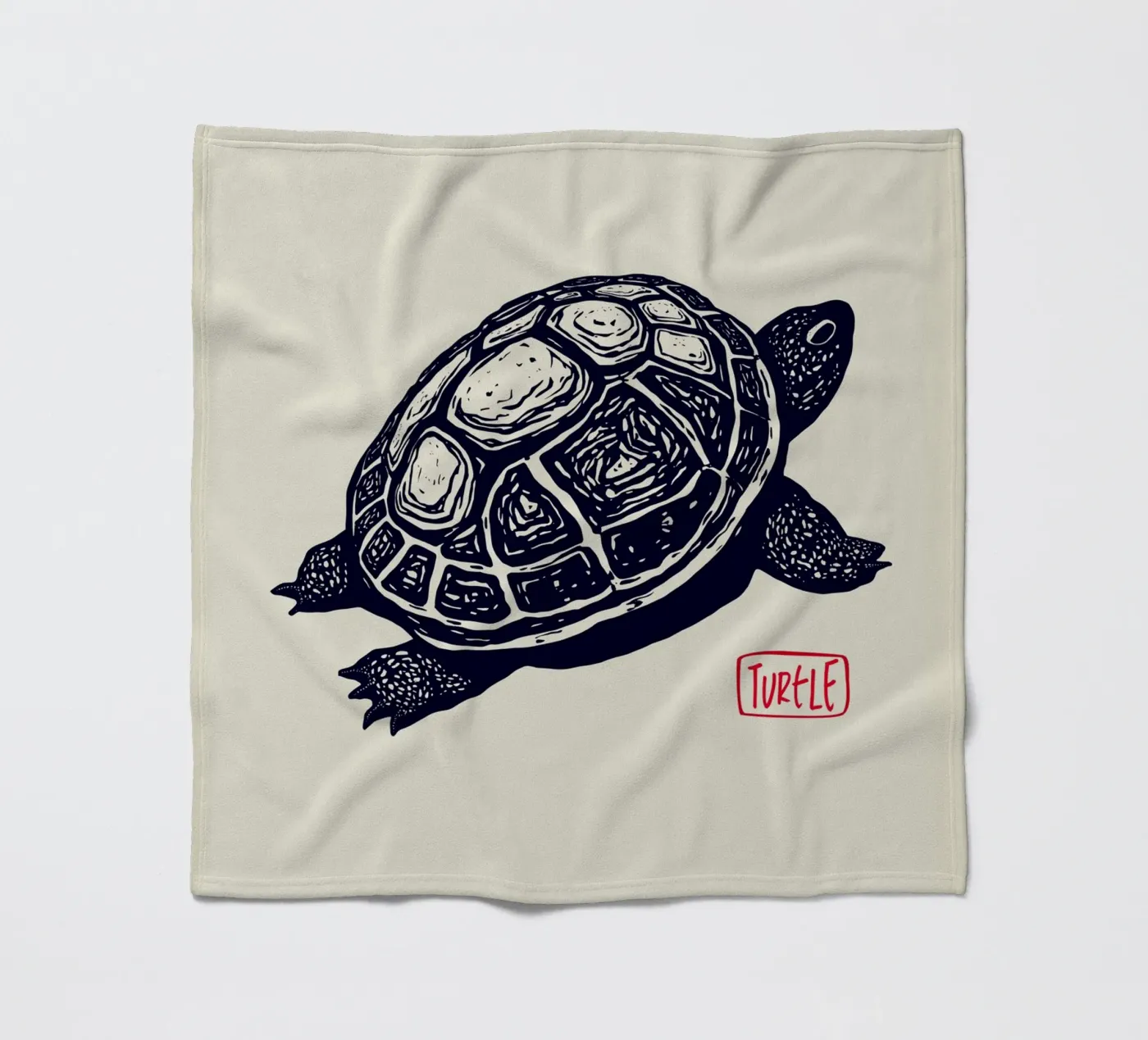 Timeless Turtle coperta in pile da Indigo Rain