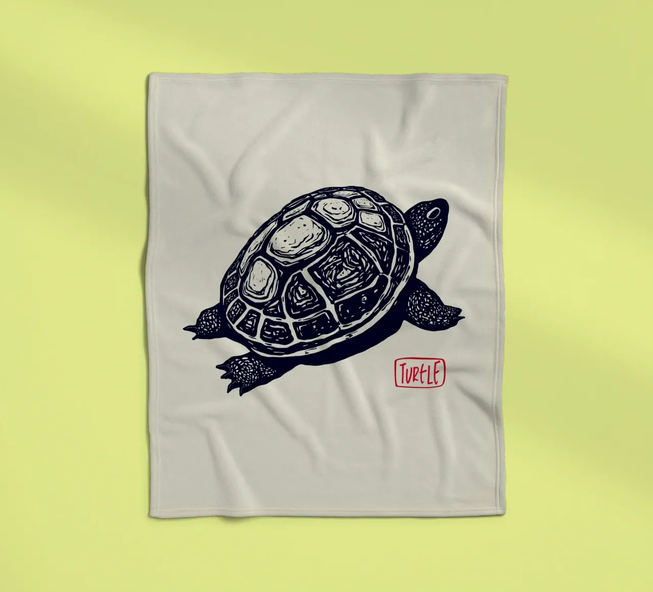Timeless Turtle Fleecedecke von Indigo Rain
