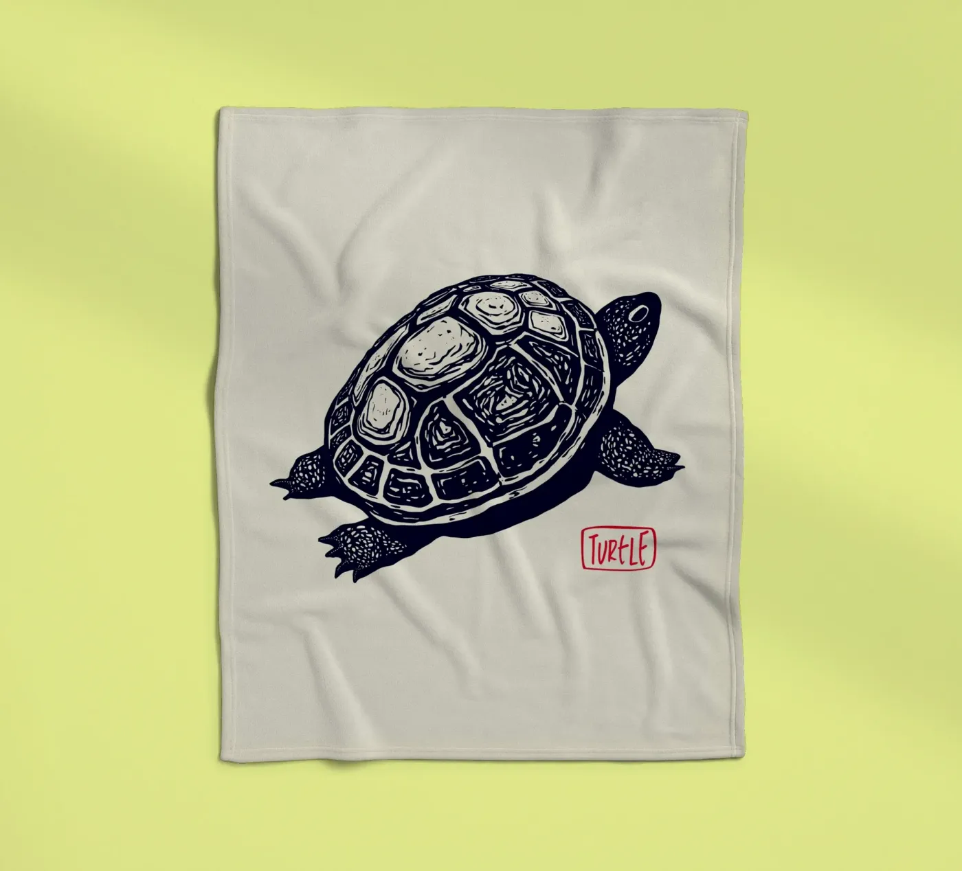 Timeless Turtle Fleecedecke von Indigo Rain
