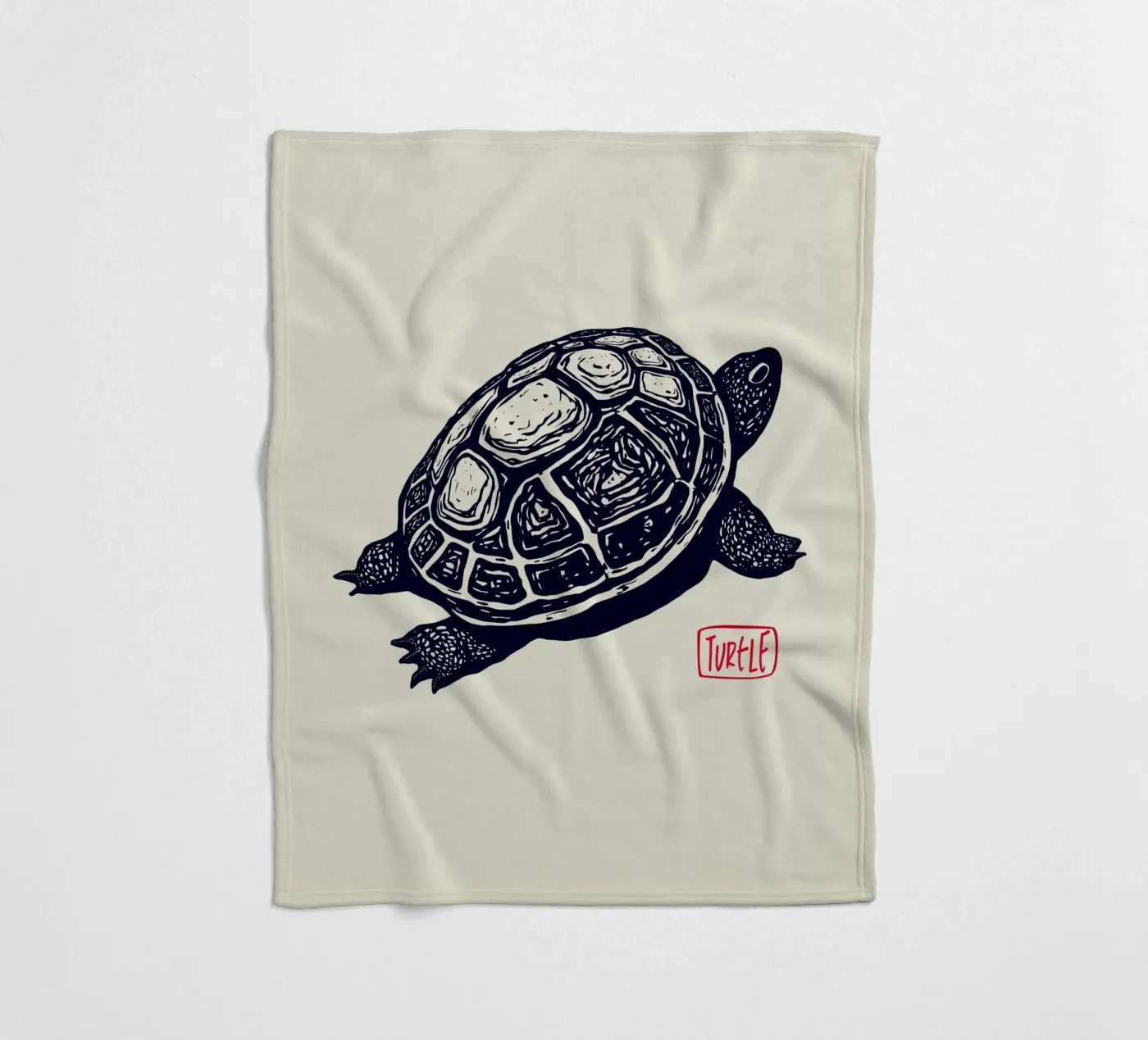 Timeless Turtle coperta in pile da Indigo Rain