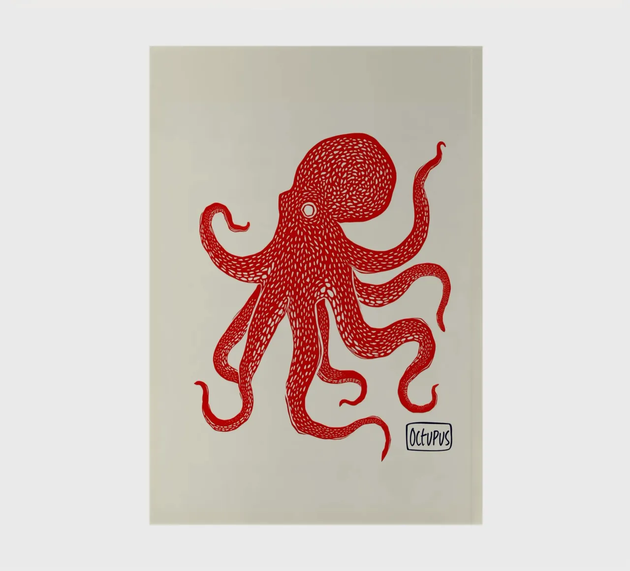 Octopus notebook by Indigo Rain