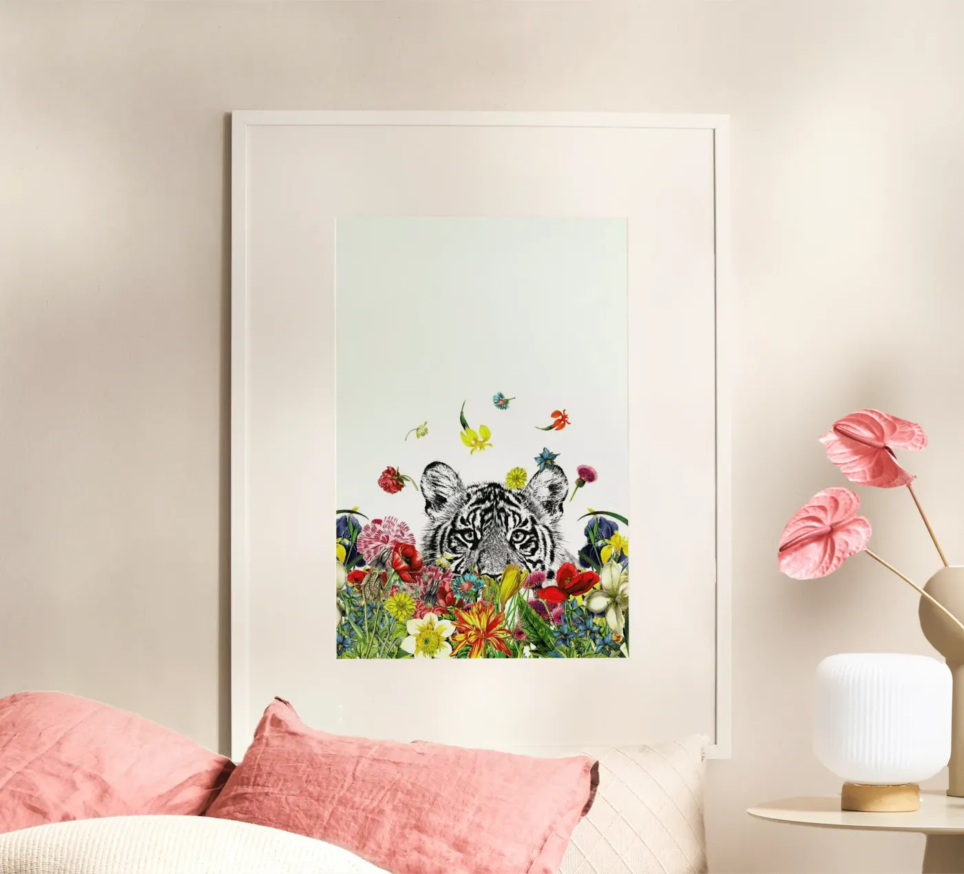 Happy tiger poster da Rococco LA