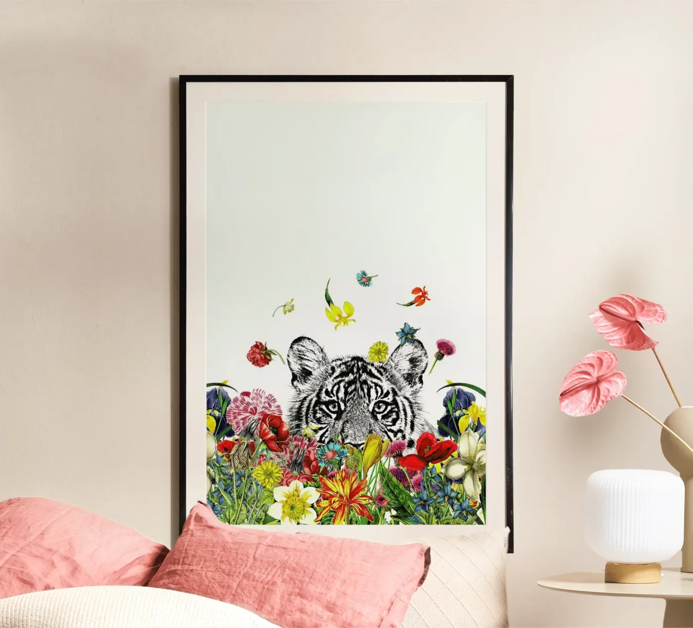 Happy tiger poster da Rococco LA