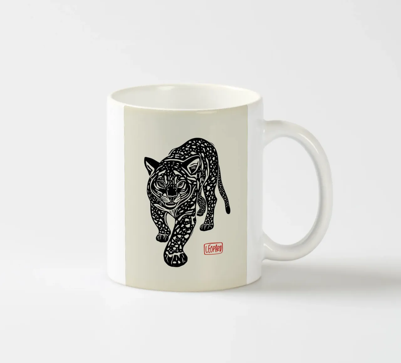 Silent Predator tazza in ceramica da Indigo Rain