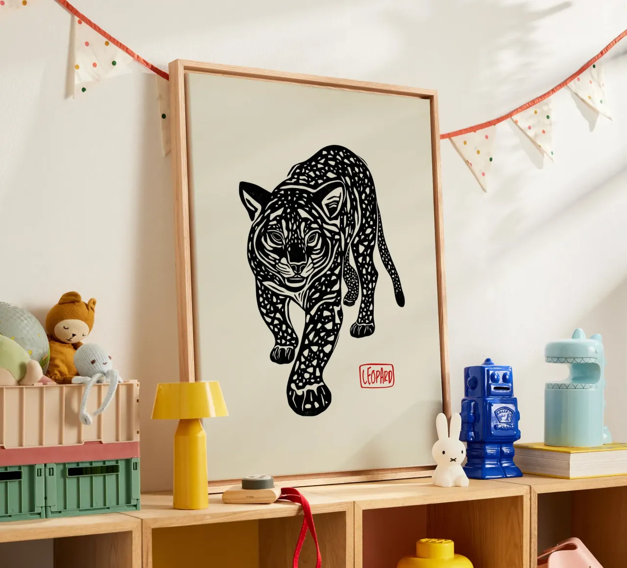 Silent Predator canvas by Indigo Rain