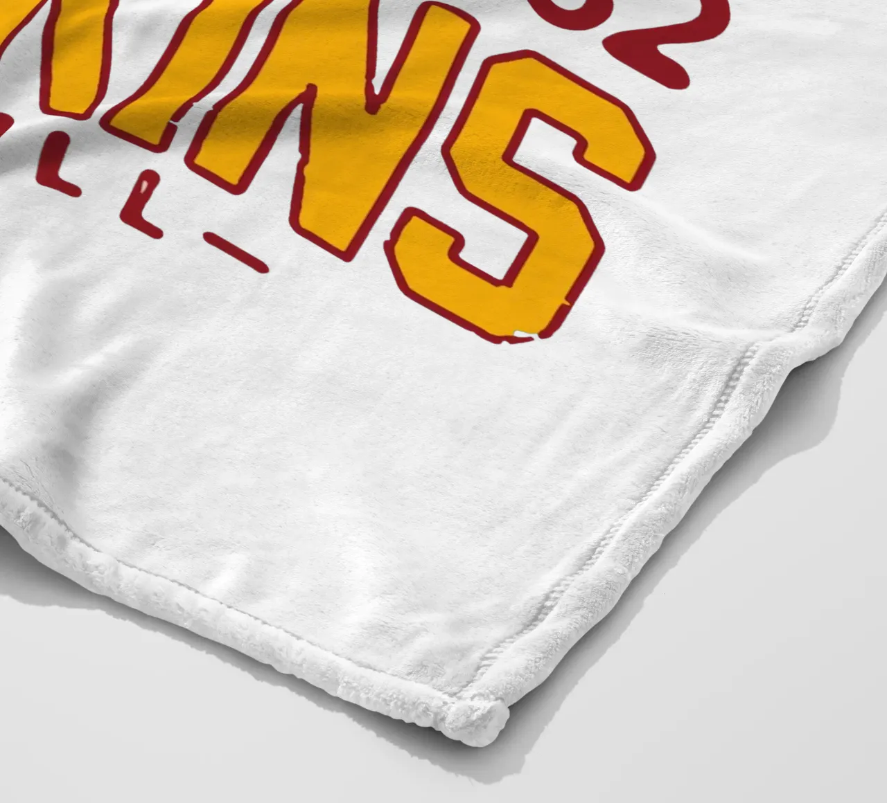 Retro Washington Redskins coperta in pile da fouls tee
