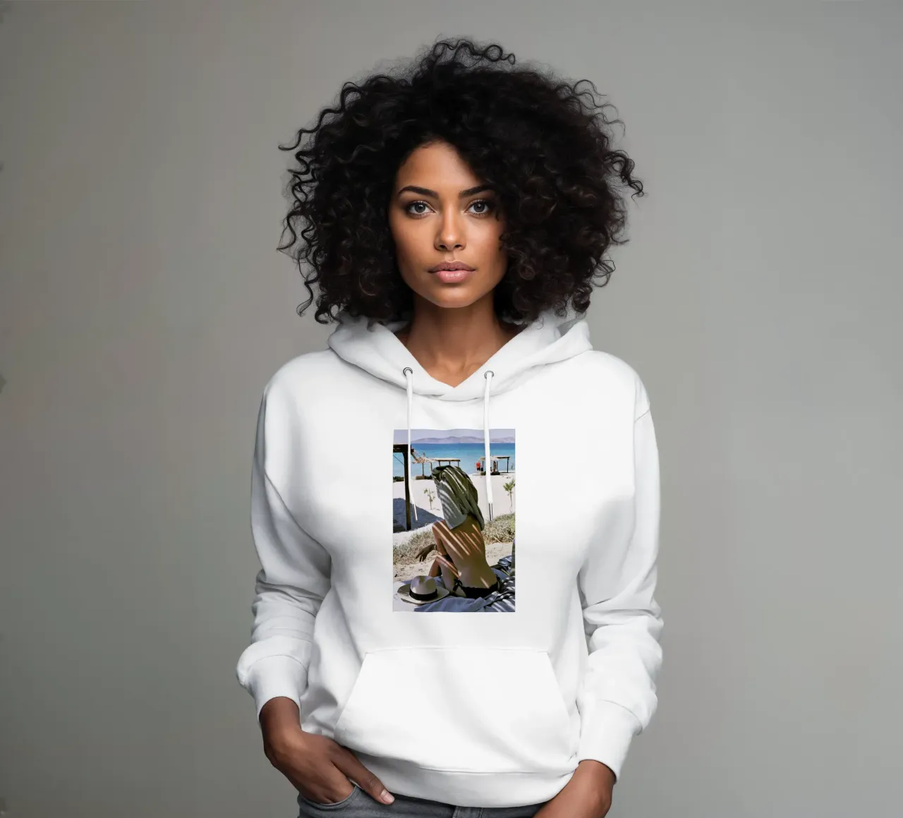 Towel Series felpa con cappuccio da NET Talents GmbH