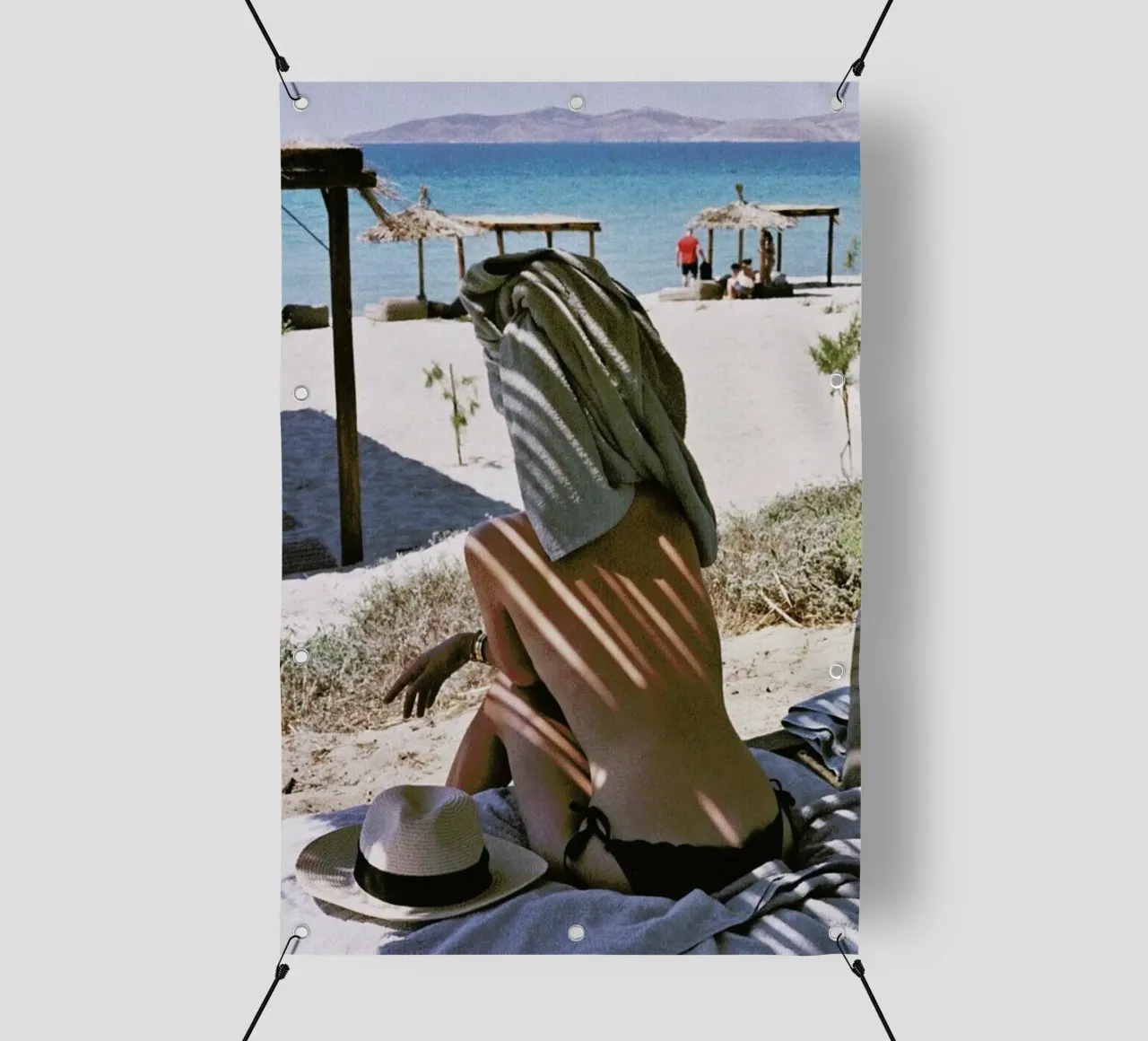 Towel Series pvc cover by NET Talents GmbH
