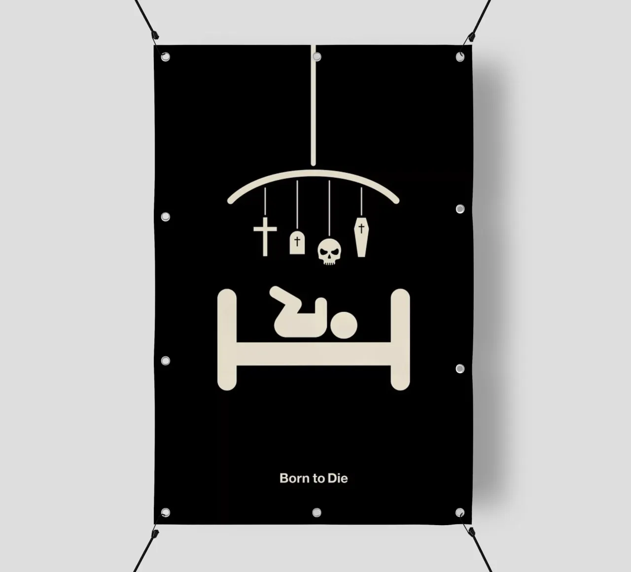 Born to Die telo in pvc da Viktor Hertz