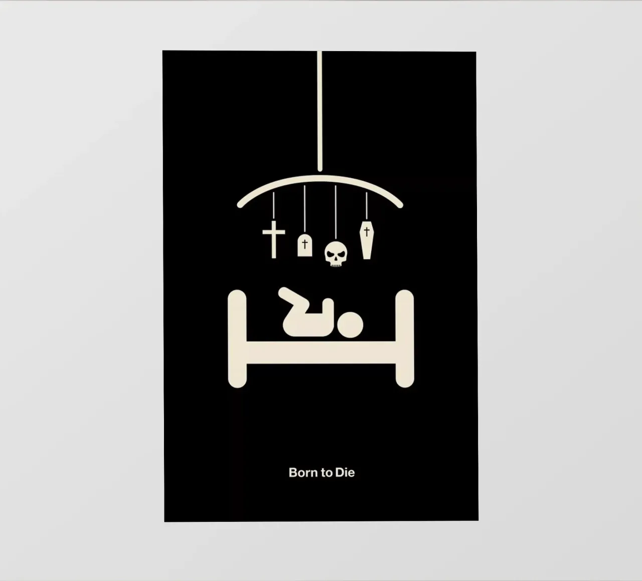 Born to Die telo in pvc da Viktor Hertz