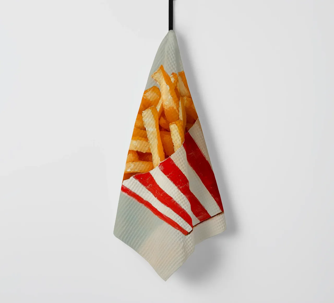 Bande de frites Nostalgie torchon de Carinaprint