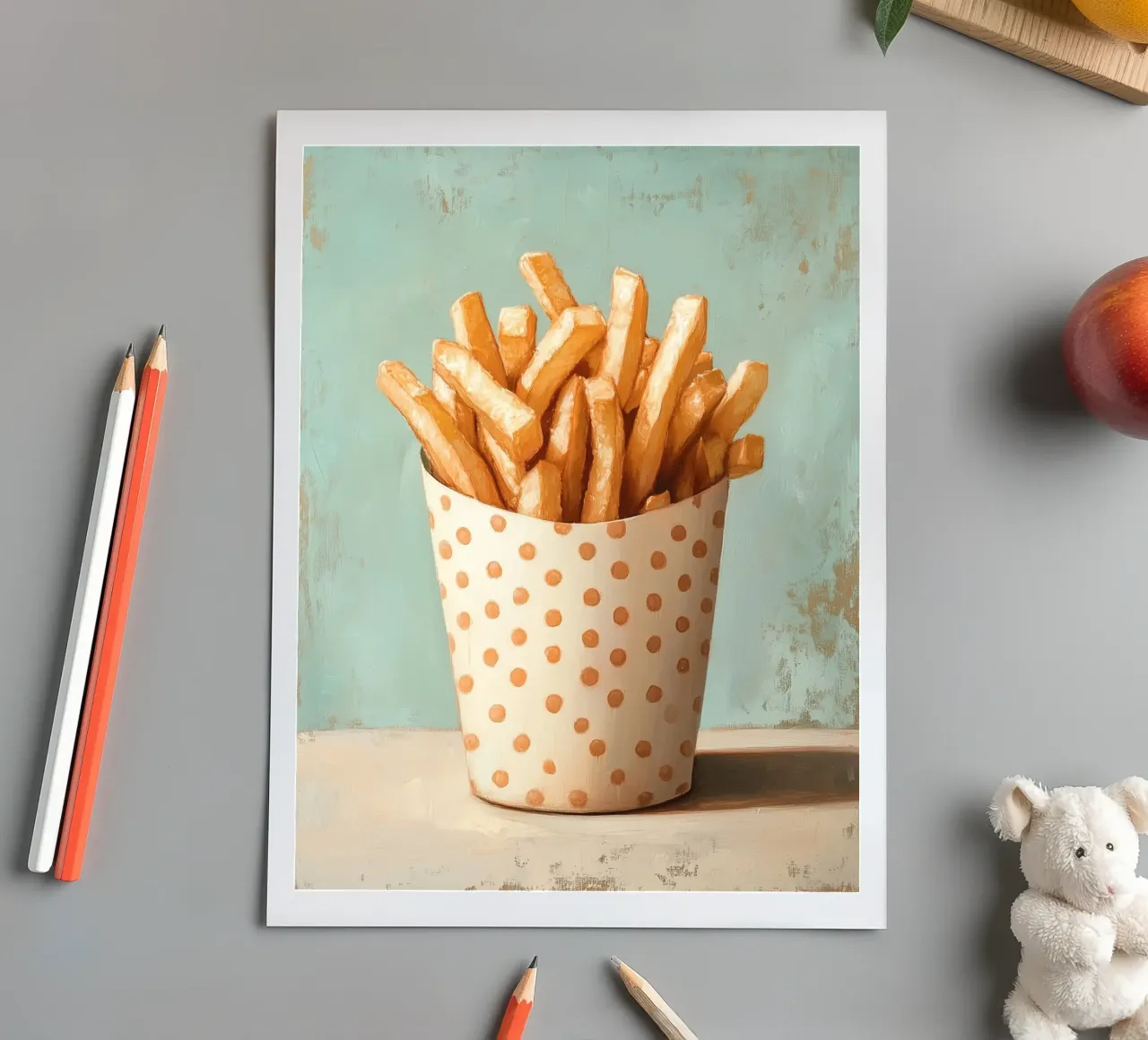 Points box with chips sticker sheet by Carinaprint