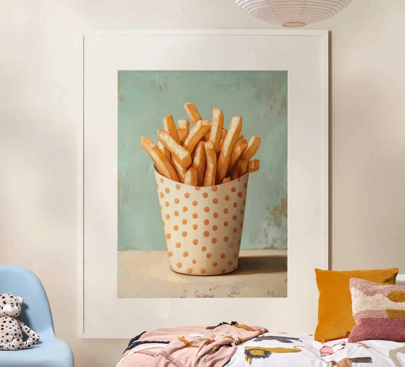 Points box with chips poster by Carinaprint