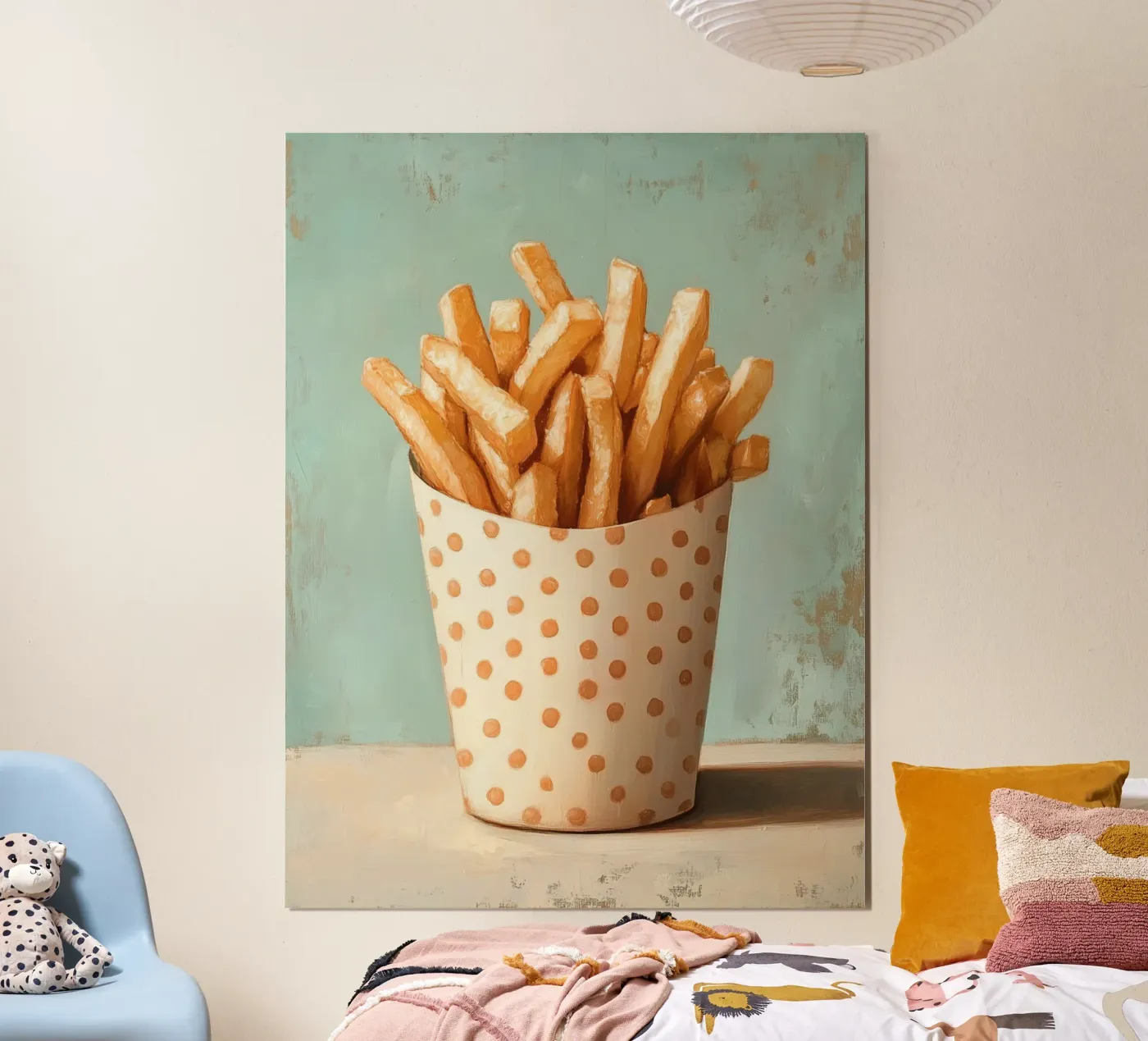 Points box with chips poster by Carinaprint