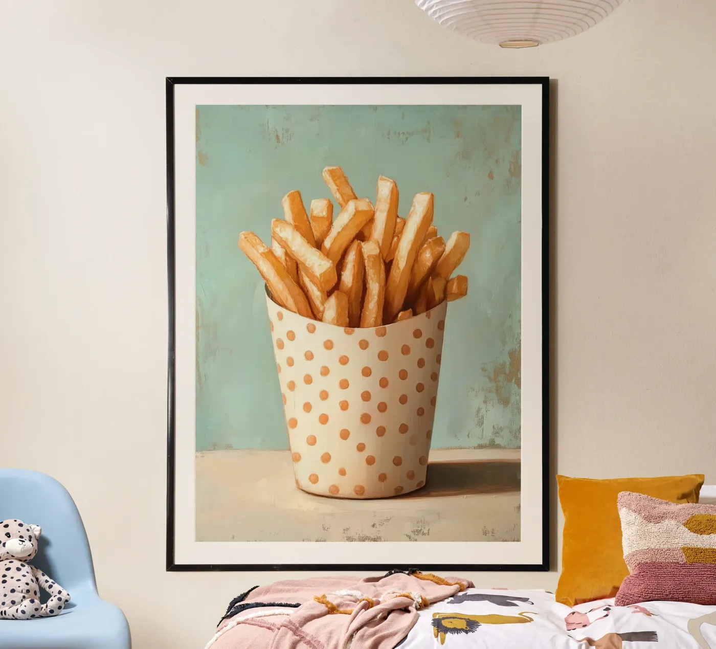 Points box with chips poster by Carinaprint